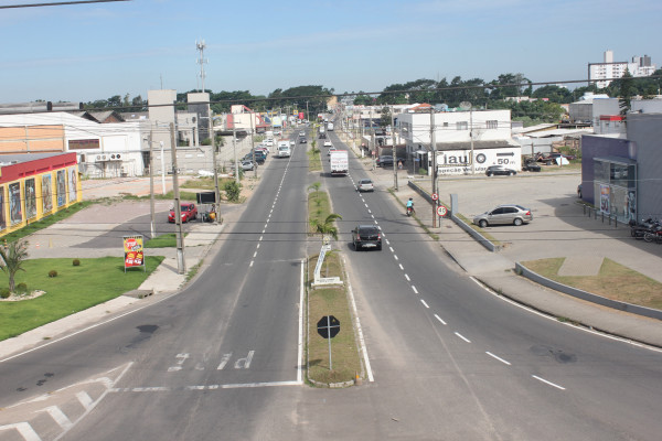 Intervenção na avenida Tancredo Neves, em Tubarão, mudará trânsito em três situações nesta quarta-feira (31)