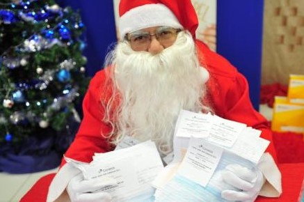 Que tal ser um Papai Noel?